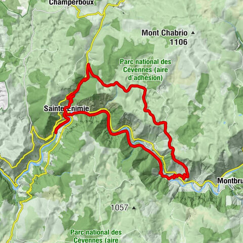 Sainte-Enimie - Prades - Chapelle Saint-Jean-Baptiste