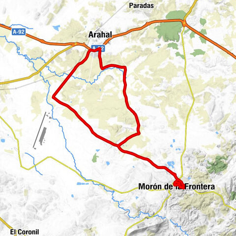 Morón de la Frontera - El Espejo - Arahal - Santo Cristo