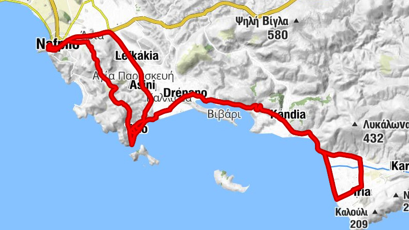 Βραχατέικα - Ναύπλιο - Αγίων Αδριανού και Ναταλίας - Μοναστήρι Αγίας Μονής