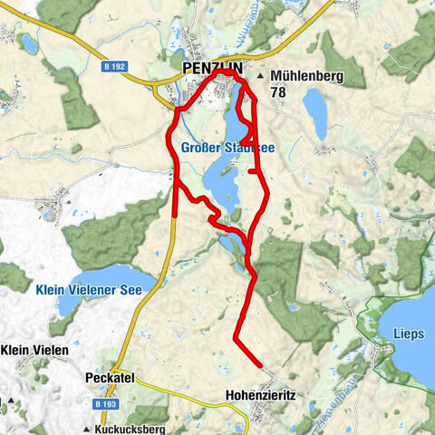 Werder - Penzlin - Sankt Marien - Christenhof