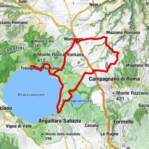 Trevignano Romano - La Vecchia Mola - Chiesa dell'Assunta - Chiesa di Santa Caterina