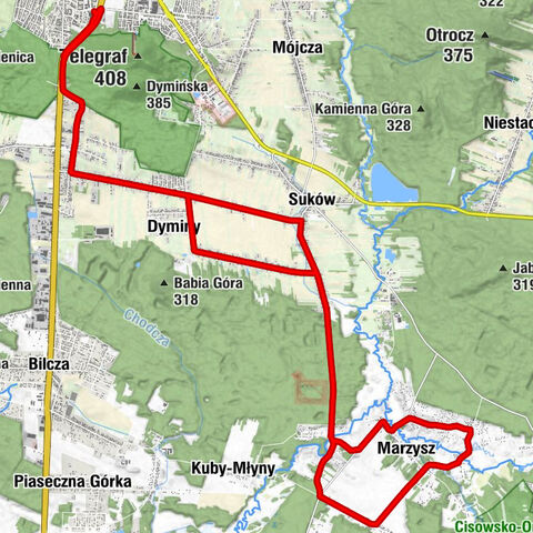 Kielce - Kawetczyzna - Koszary - Kaplica pw. Matki Boskiej Częstochowskiej