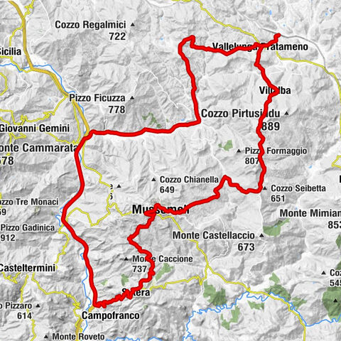Vallelunga - Chiesa della Concezione - Cozzo Bajata - Sala Del Regno Dei Testimoni Di Geova