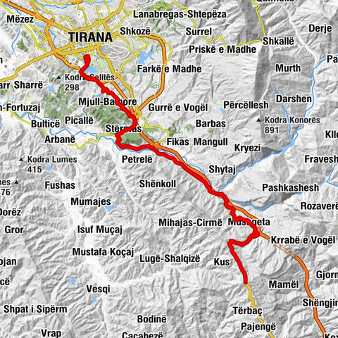 Xhamia e Tiranës së Re - Ish Merkata - Tiranë - Qafa Koxhalites