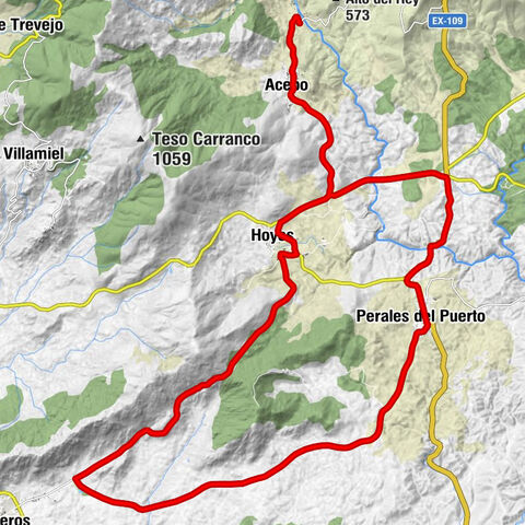 Acebo - Perales del Puerto - Hoyos