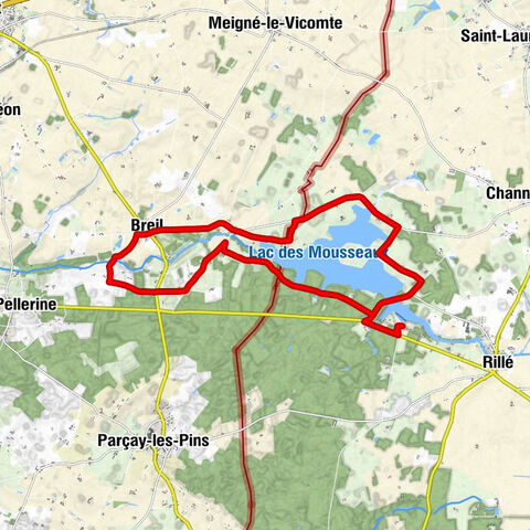 La Fortinière - Le Gué Petreau - Petit Malcombe - La Picaudière