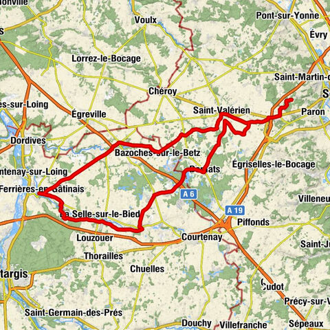 Les Joigneaux - Église Saint-Valérien - Église Saint-Aignan et Saint-Jean-Baptiste - Église Saint-Antoine et Saint-Genet