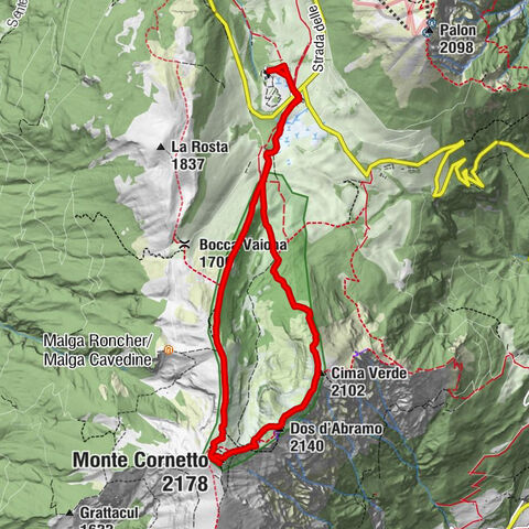 Tre Cime del Bondone