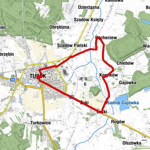 Turek - Pęcherzew - Kościół pw. Najświętszego Serca Pana Jezusa - Osiedle Miranda