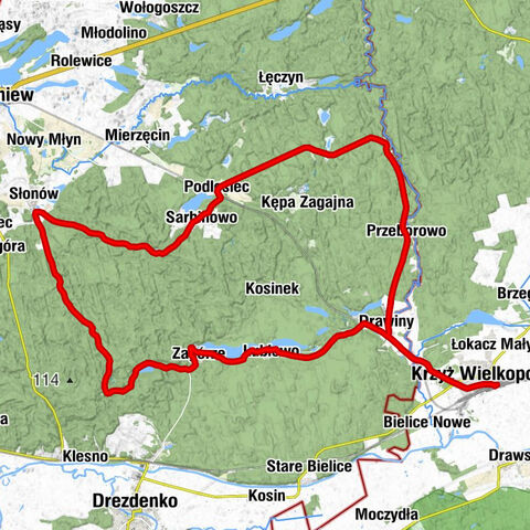 Krzyż - Krzyż Wielkopolski - Kościół pw. Świętego Józefa Robotnika - Kaplica pw. Matki Bożej Częstochowskiej