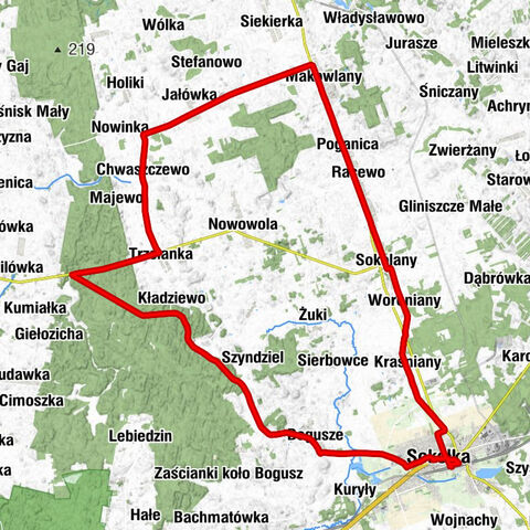 Sokółka - Kościół pw. Matki Bożej Częstochowskiej i Świętego Kazimierza - Kaplica pw. Matki Bożej Miłosierdzia