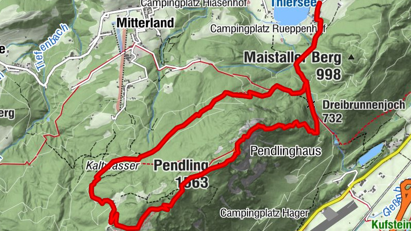 Pendling Aussichtbergwanderung