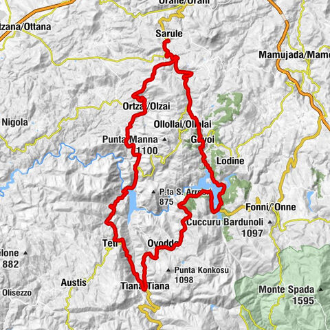 Sarule - San Gavino - Chiesa Sant'Antioco - Chiesa di Sant'Elena Imperatrice