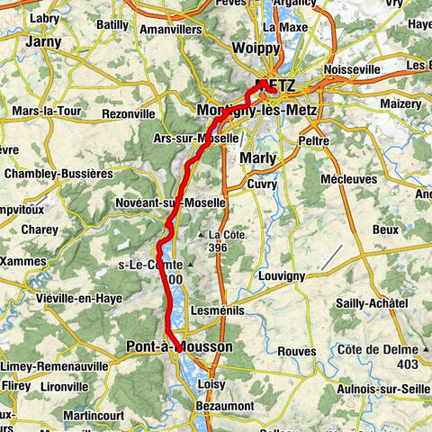 Pont-à-Mousson - Église Saint-Laurent - Vandières - Metz