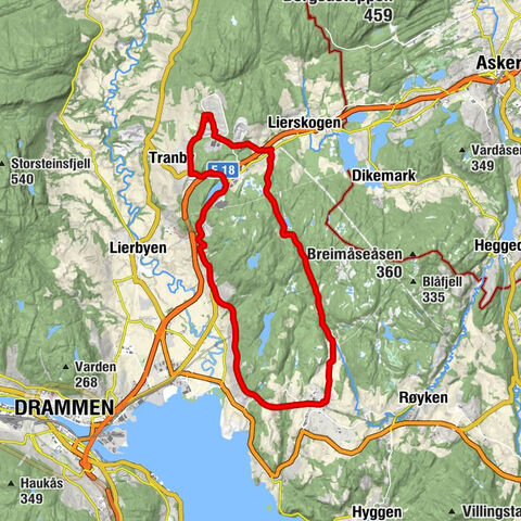 Lier - Lierskogen pukkverk - Kjenner - Kjos