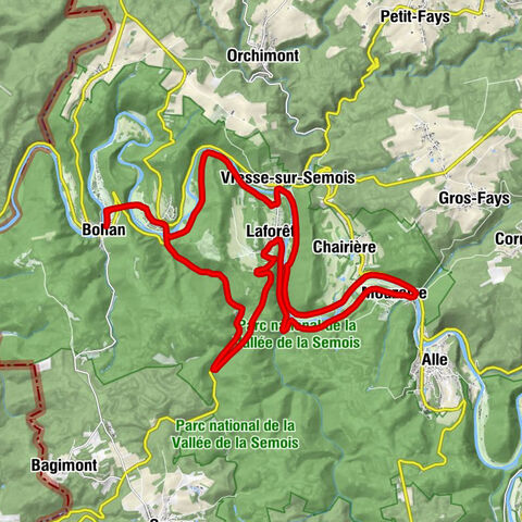 Bohan - Moulin Simonis - Église Sainte-Agathe - Chapelle Notre-Dame