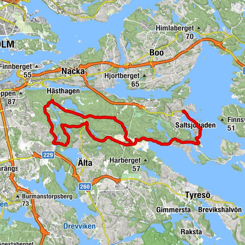 Neglinge - Tyresö - Restaurang Solsidan - Stockholm