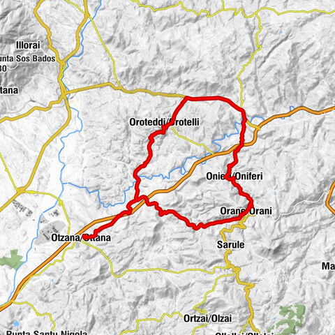 Otzana/Ottana - Orane/Orani - Chiesa Sant'Anna - San Gavino