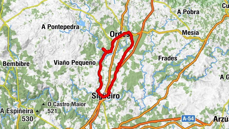 Ordes - O Piñeiro - Sigüeiro - Igrexa de Santa María de Ordes