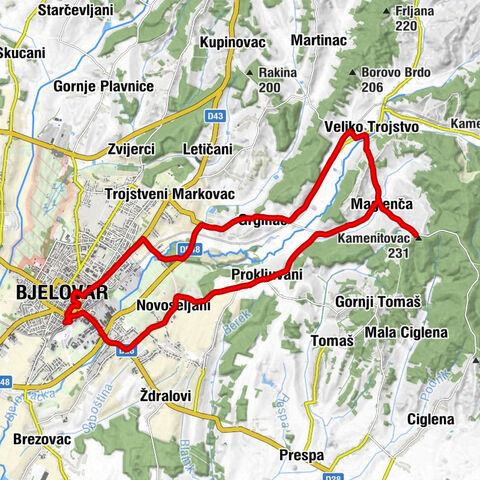 Bjelovar - Crkva Presvetog Trojstva - Kamenitovac
