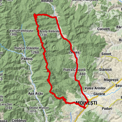 Moinești - Petra's - Muntele Stirigoiului - Pensiunea Monden