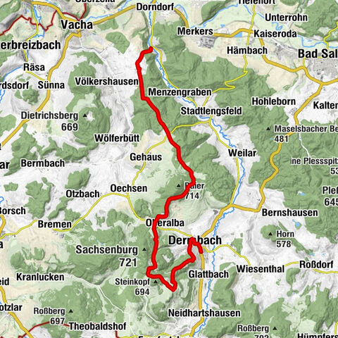 Randonnée itinérante vers Gläser