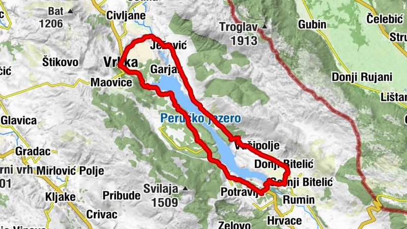 Vrlika - crkva Gospe od Ružarija - Crkva sv. Nikole - Vrančići