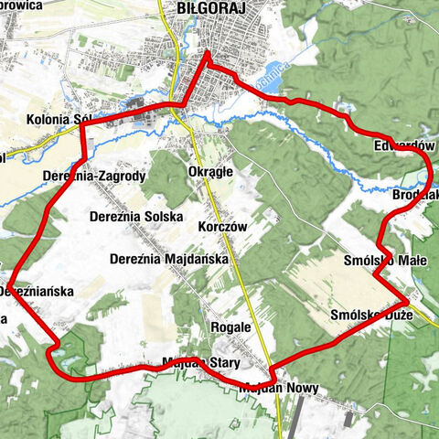 Biłgoraj - Kościół filialny parafii św. Marii Magdaleny w Biłgoraju - Kościół pw. Świętych Apostołów Piotra i Pawła - Cerkiew Prawosławna pw. Świętego Jerzego