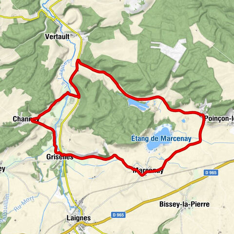 Villiers les Moines - Channay - Griselles - Église Saint-Roch