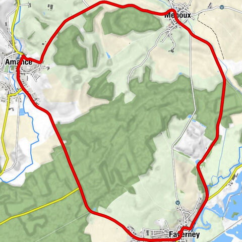 Faverney - La Table de Quentin - La Goulotte - Église Saint-Laurent