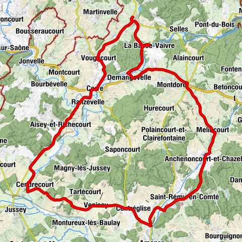 Vougécourt - Église Saint-Maurice - Église Saint-Germain - Chapelle Saint-Antoine