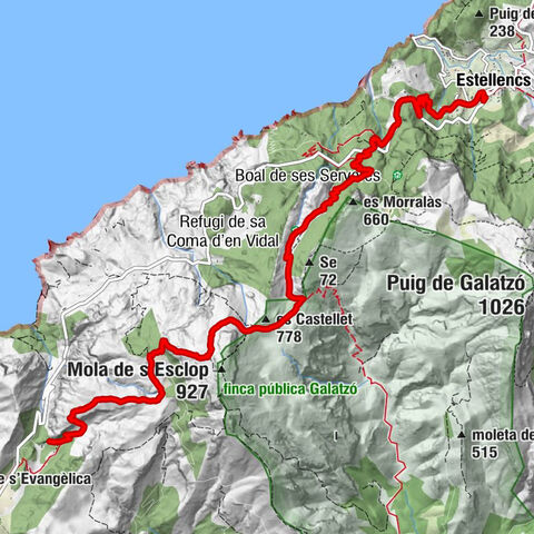 Tag-3 von der Finca Ses Fontanelles zum Bergdorf Estellencs