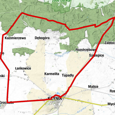 Grocholin - Grabowo - Kcynia - Szczepice