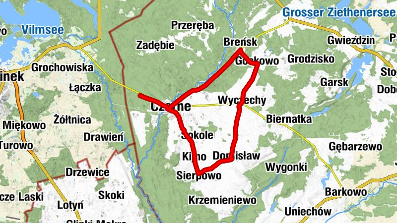 Czarne - Klubowa - Kaplica szpitalna - Kościół pw. Świętego Judy Tadeusza