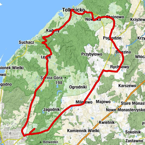 Metalowców - Kościół pw. Świętego Józefa Robotnika - Kościół parafialny pw. Świętego Mikołaja - Elbląg
