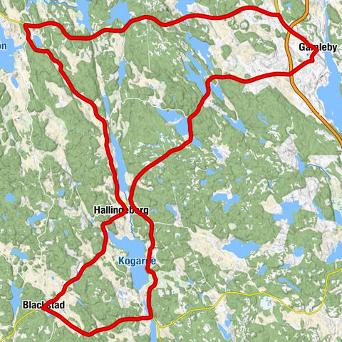 Blackstad - Lörstad - Svenserum - Backa