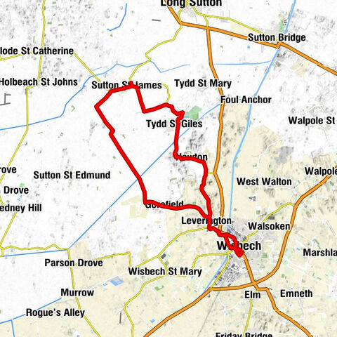 Sutton St James - St Giles (Tydd St Giles Parish Church) - St Peter & St Paul - Sutton St James Baptist Church