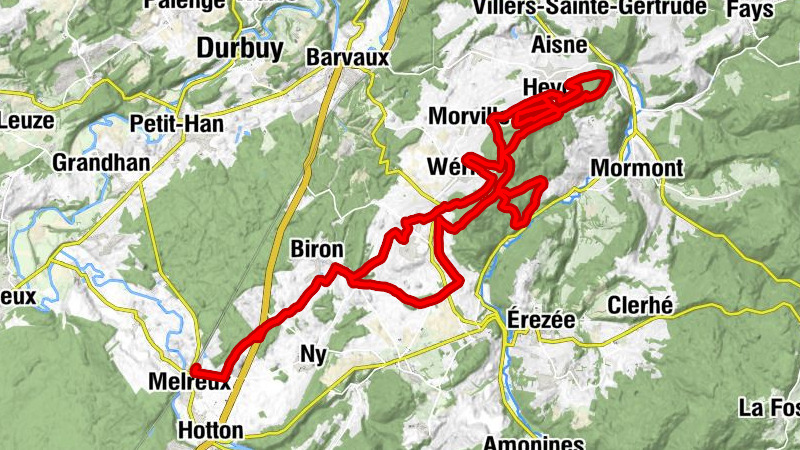 Melreux-Hotton - Melreux - Wéris - Chapelle Pas Bayard