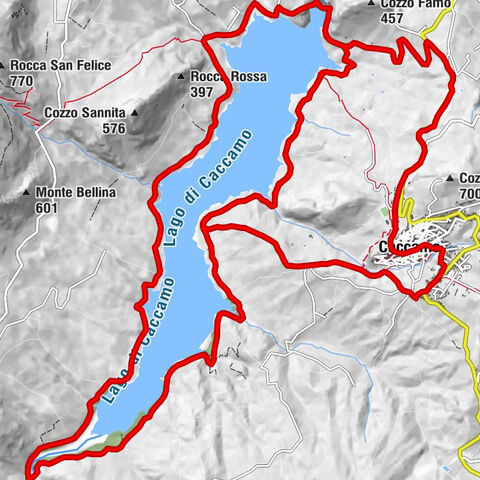 Caccamo - Chiesa di Sant'Antonio Abate - A' Castellana - Chiesa delle Anime Sante del Purgatorio