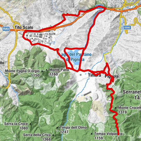 Tito - Tito Scalo - Potenza - Valico della Sellata
