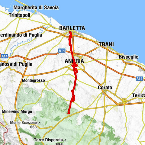 Barletta Centrale FNB - Santa Maria di Porta Santa - Montegusto - Parrocchia Gesù Crocifisso