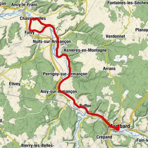 Chassignelles - Église Sainte-Urse - Montbard - Chapelle des Ursulines