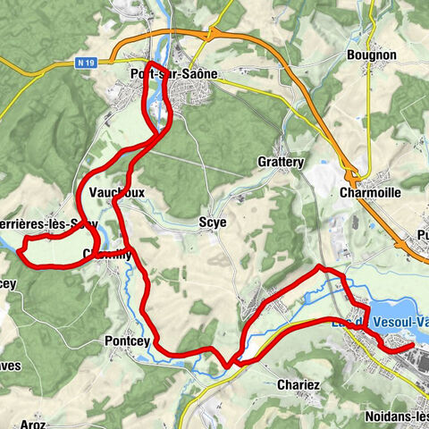 Vaivre-et-Montoille - Église Saint-Étienne - Église Saint-Léger - Le Lac