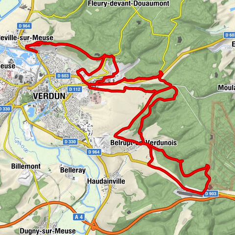 Mont-la-Côte - Belleville-sur-Meuse - Belrupt-en-Verdunois - Église Saint-Martin