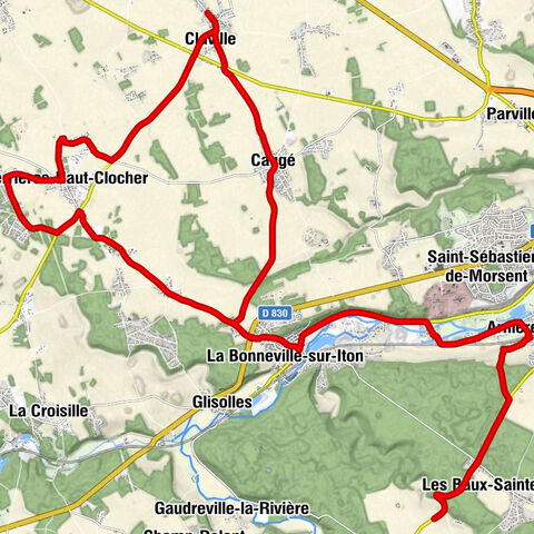 Église Saint-Martin - Claville - Caugé - Église Notre-Dame