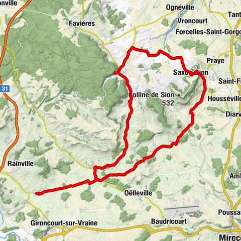 Église Saint-Léger - Église Saint-Epvre - Église Saint-Jean-Baptiste - Église Saint-Thiébaut