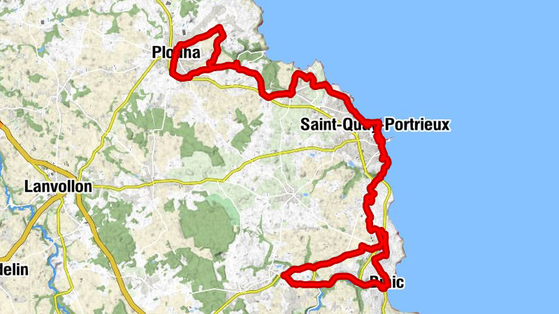 Le Carpont - Église Notre-Dame-de-Bon-Voyage - Église Saint-Pierre - Étables-sur-Mer