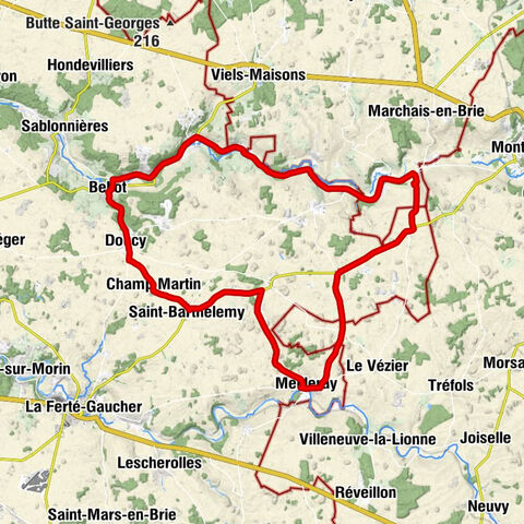 Église Saint-Pierre Saint-Paul - Église Saint-Barthélemy - Église Saint-Ferréol - Meilleray