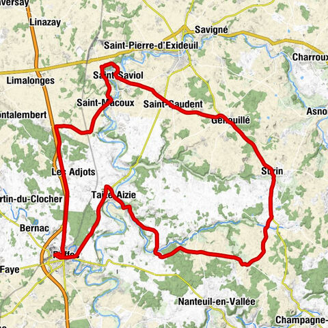 Ruffec (Charente) - Église Saint-Maclou - Église Notre-Dame - Chapelle Saint-Pierre