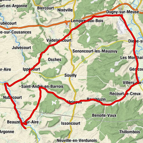 Beauzée-sur-Aire - Église Saint-André - Église Saint-Maurice - Église Saint-Firmin